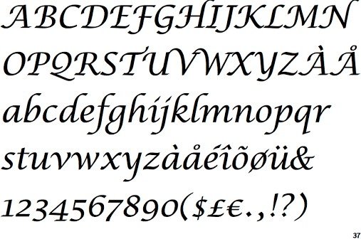 Lucida Font View