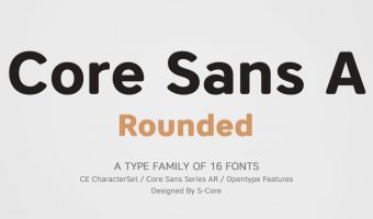 Core Sans AR Font