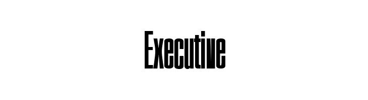 Executive-Font