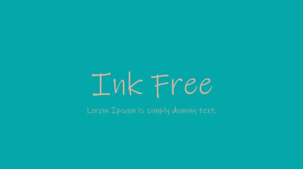 Ink Font is the messy typeface that will provide vintage look to the handwr...