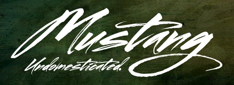 Mustang Font