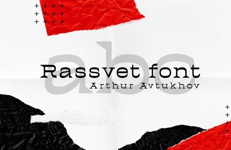 Rassvet font
