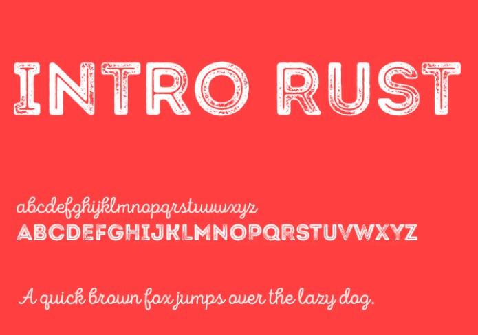Intro Rust Font View