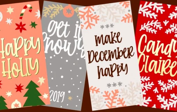 Candy Clause Font View