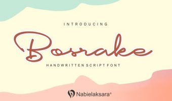 Bosrake Font View