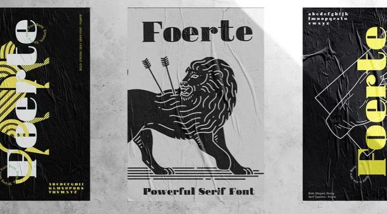 Foerte Serif Font View