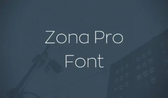Zona Pro Font
