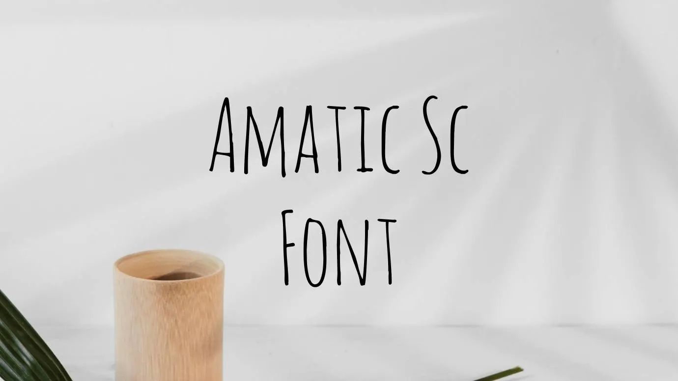 amatic sc font download for photoshop