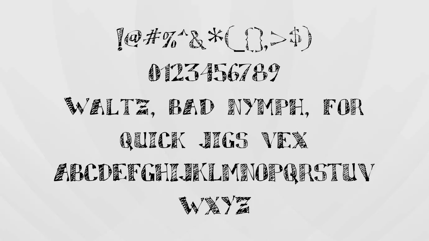 Sketchy Font Free Download