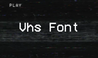VHS Font