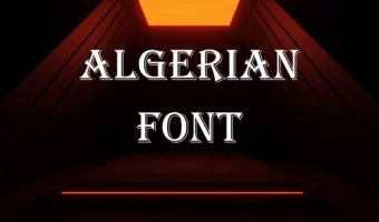 Algerian Font