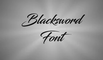 Blacksword Font