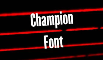 Champion Font