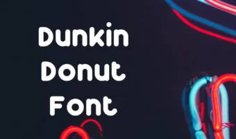 Dunkin Donut Font