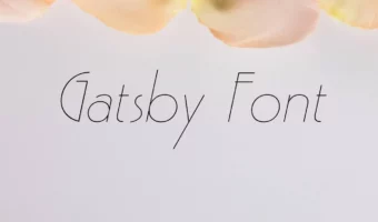 Gatsby Font