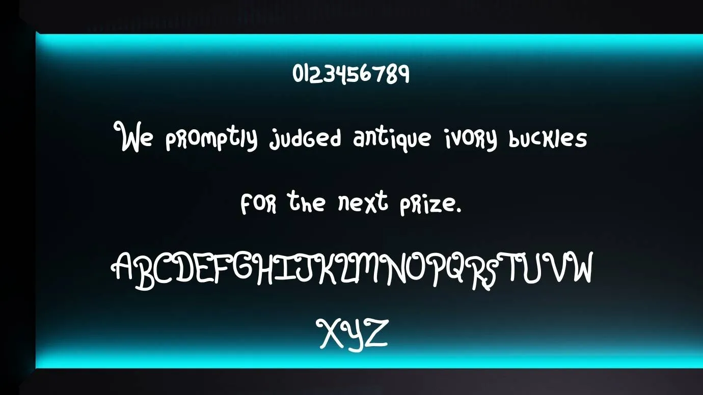 View of Rugrats Font