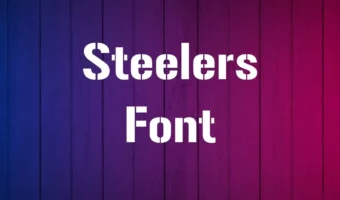 Steelers Font