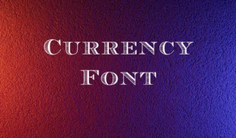 Currency Font