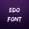 Edo Font