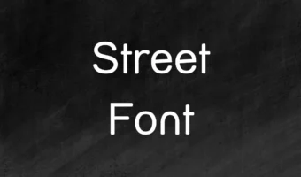 street font