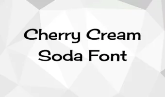 Cherry Cream Soda Font