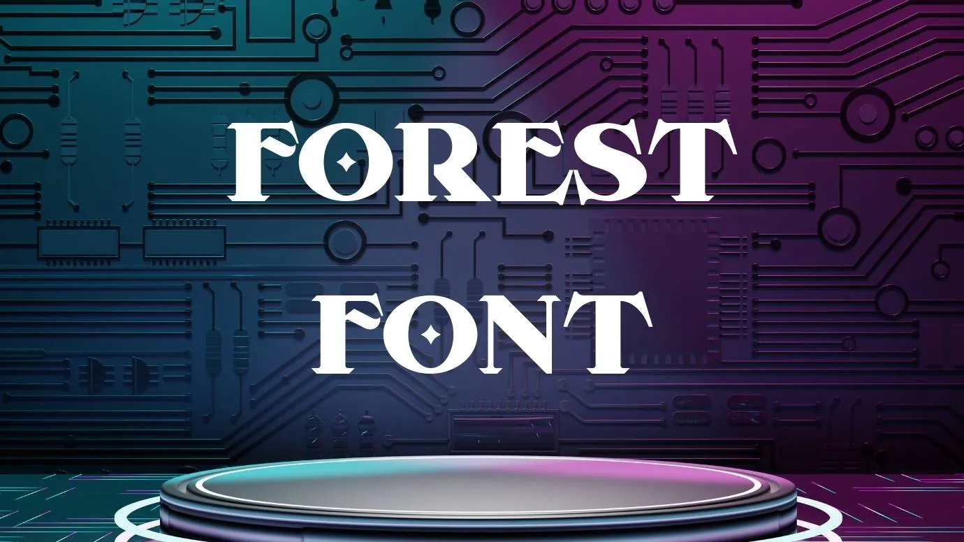 Forest Font Free Download