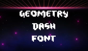 Geometry Dash Font