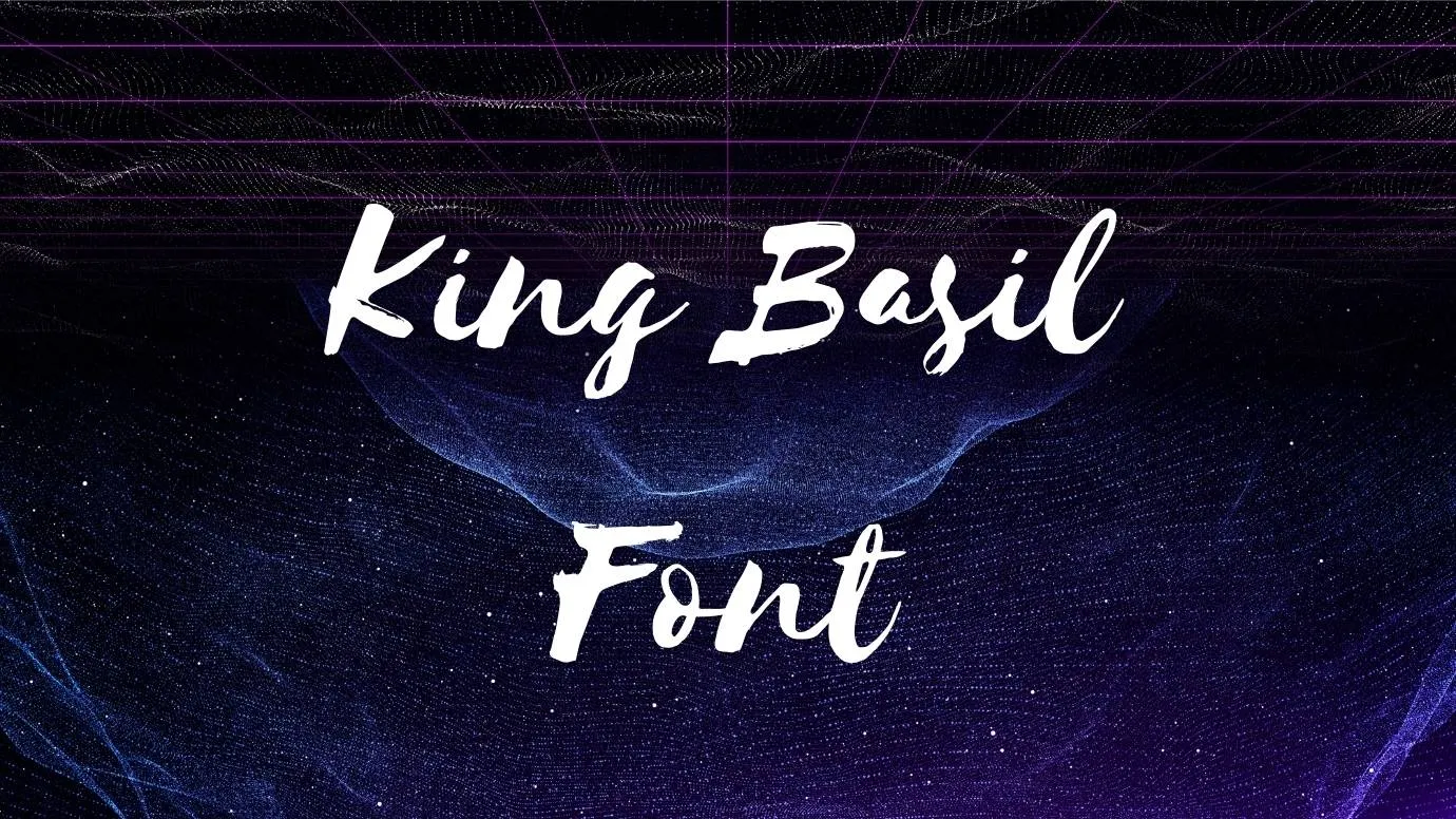 King Basil Font Free Download