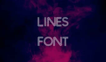 Lines Font