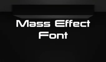 Mass Effect Font