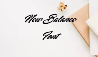 New Balance Font