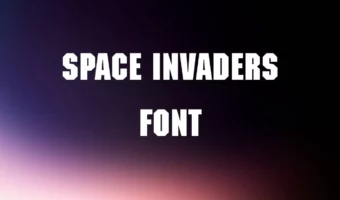 Space Invaders Font