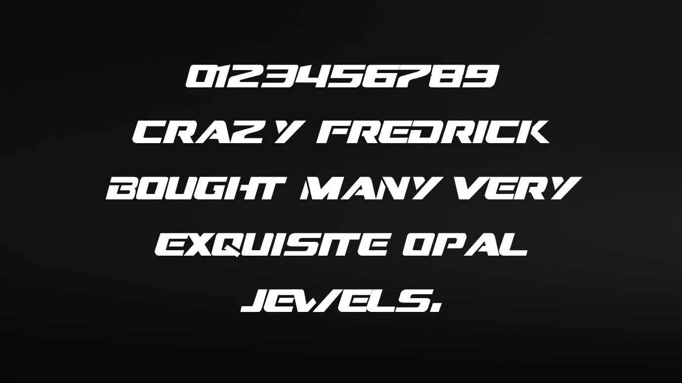 View of Dream MMA Font
