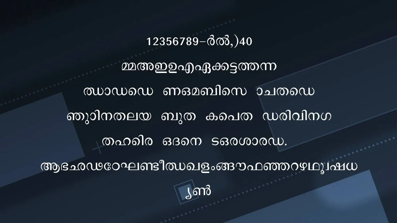 Malayalam Font Free Download