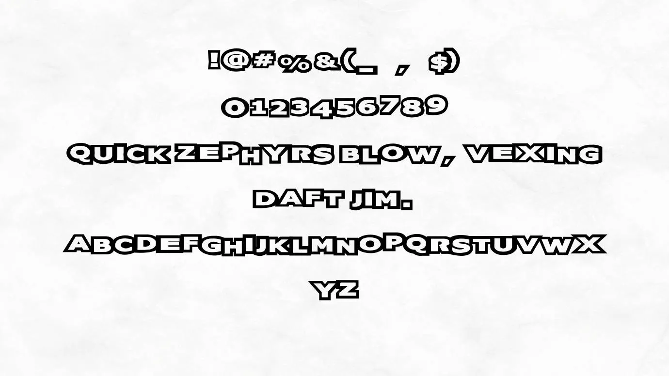 View of Oreo Font