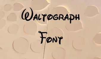 waltograph font