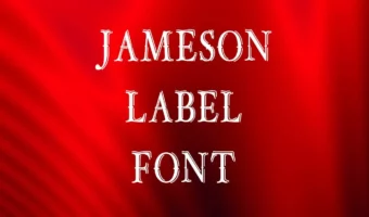 Jameson Label Font