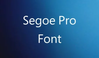 Segoe Pro Font