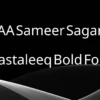 AA Sameer Sagar Nastaleeq Bold Font