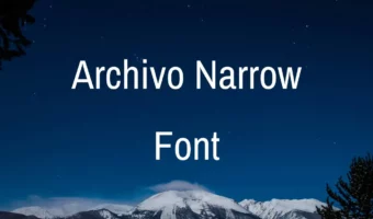 Archivo Narrow Font
