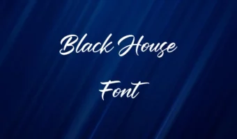 Black House Font