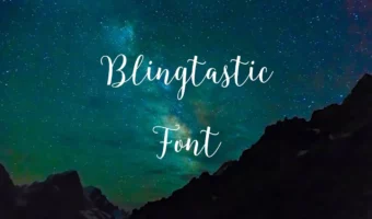 Blingtastic Font