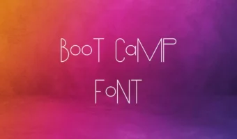 Boot Camp Font