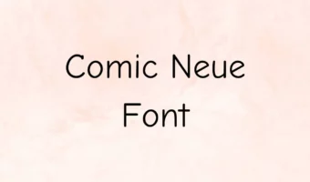 Comic Neue Font