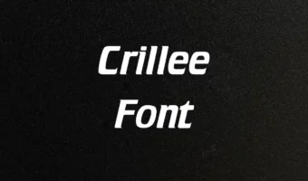 Crillee Font