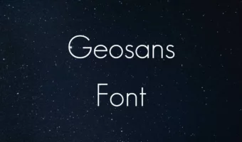 Geo Sans Font