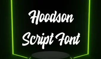 Hoodson Script Font