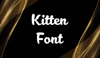 Kitten Font