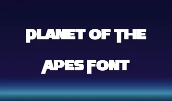 Planet Of The Apes Font