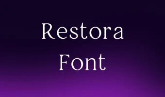 Restora Font